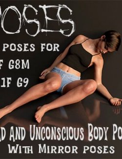 Csr Dead and Unconscious Body Poses and Mirror Poses