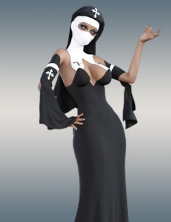 Dforce Black Nun suit