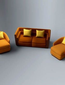 A3S H-Plane Sofa Set