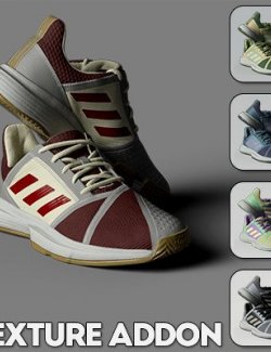 Slide3D Texture Addon for Real Sneakers V6 G9