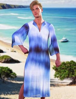 JMR dForce Angus Beach Kaftan for Genesis 9