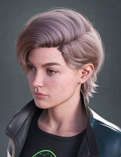 BS Classic Short Hair for Genesis 8, 8.1, and 9