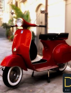 Piaggio Vespa 1961 for DAZ Studio