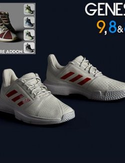 Ultimate Real Sneakers V6 for G9,8,8.1 and Texture Addon