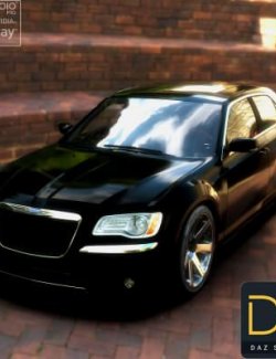 Chrysler 300 SRT8 2012 for DAZ Studio