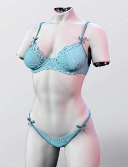 X-Fashion Cottom Lingerie for Genesis 9