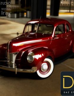 Ford Model Coupe 1940 for DAZ Studio