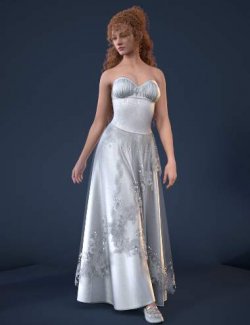 dForce Fae Dress for Genesis 9