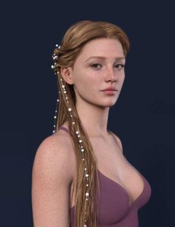 dForce Shaely Hair for Genesis 9