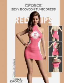 dForce Sexy Bodycon Tunic Dress