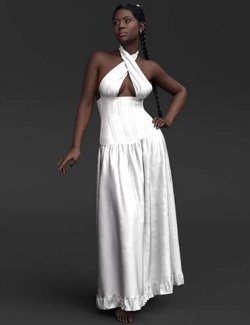 A97 dForce Charlotte Dress for Genesis 9