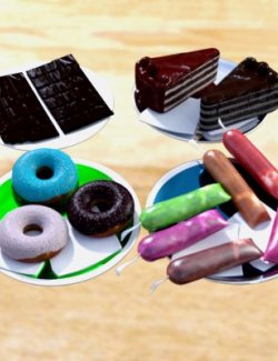 Sweets Pack for DAZ Studio