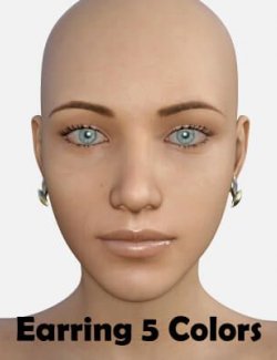 Diamond Earring V5 for Genesis 8 Female