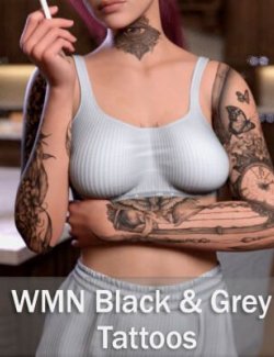 WMN Black & Gray Tattoos