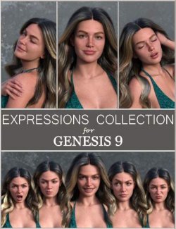 FG Expressions Collection for Genesis 9