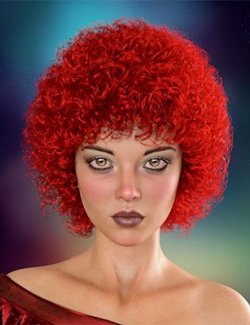 Yana Hair for Genesis 8 and 9