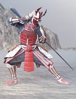 AC Poses of Samurai Warriors for Genesis 9