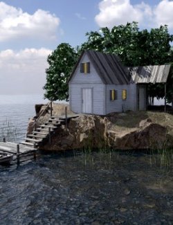 Mysterious island for DAZ and Poser