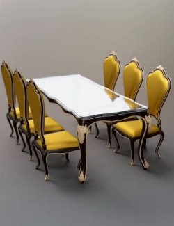 A3S H-Royal Dining Table