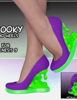 Spooky Goo Heels for Genesis 9