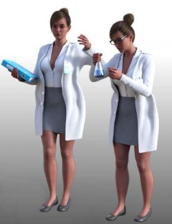 FG Science Lab Uniform for Genesis 9