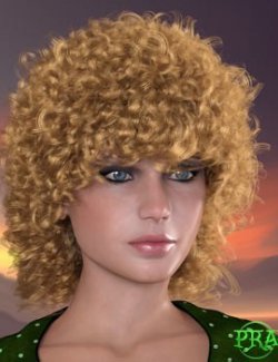 Prae-Annie Hair For Dawn 2 and Daz