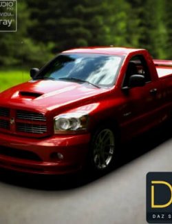 Dodge Ram SRT10 2006 for DAZ Studio