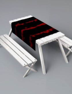 A3S-H Camping Table and Benches