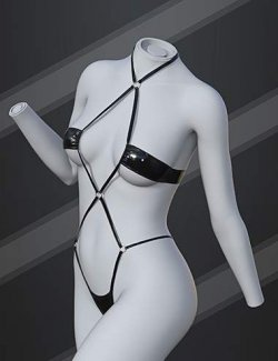 dForce SU Sexy Line Bikini for Genesis 9, 8.1, and 8 Female