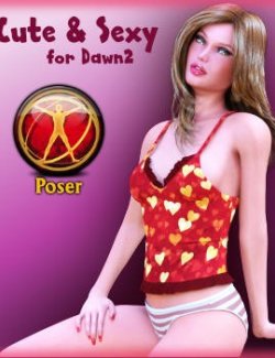 Cute and Sexy for Dawn2 (Poser)