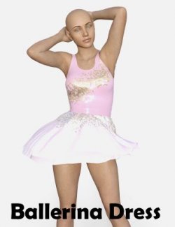 Ballerina Outfit for Genesis 8 Female