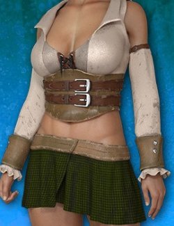 Exnem dForce Pirate Outfit for Genesis 8 Female