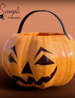 Halloween Pumpkin Candy Bucket