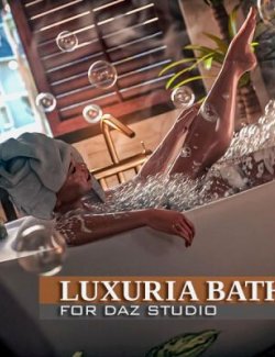 Luxuria Bath for DAZ Studio