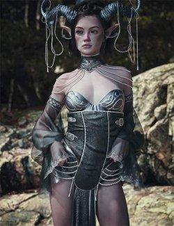 dForce CB Maeriel Clothing Set For Genesis 9