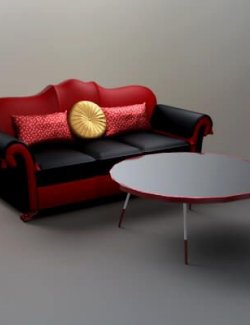 A3S H-Classic Sofa & Table