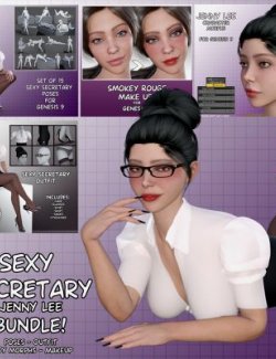 Sexy Secretary Jenny Lee Bundle for Genesis 9