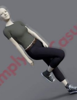 Simply Casual 1 for Genesis 8 Female