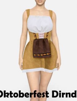 Oktoberfest Dirndl Outift for Genesis 8 Female