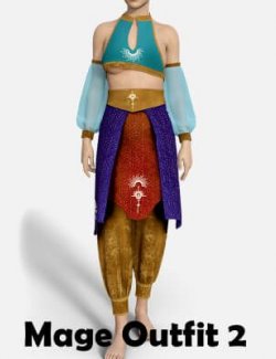 Mage Outfit 2 for Genesis 8 Female