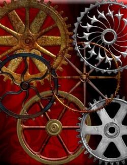 Harvest Moons Steampunk Gears