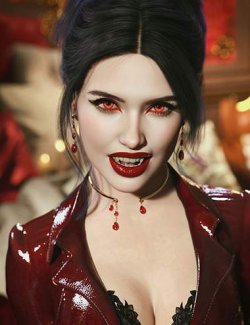 Addy Maia Vampire and Jewelry Addon for Genesis 9