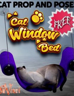 3Dv CA Cat Window Bed