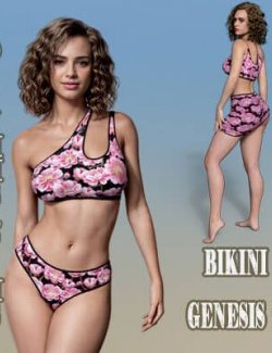 SD dForce Summertime Bikini Genesis 9 Female