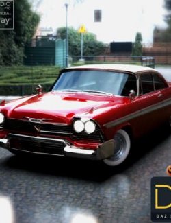 Plymouth 1958 for DAZ Studio