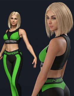 Slide3D Fitness Freak Outfit G9