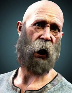 M3D Bandholz Beard for Genesis 9