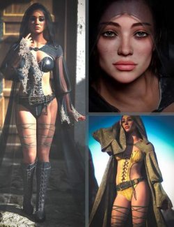 CB Narel HD Character, Clothing and Texture Expansion for Genesis 9