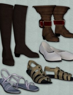 Boots, Sandals and Balerinas for La Femme2