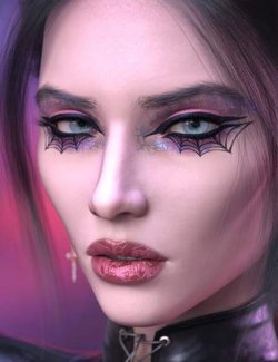 Gothic Makeup Geoshells and Merchant Resource for Genesis 9